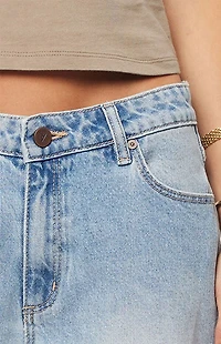 ABRAND 99 Kaia Worn Low Rise Baggy Jeans