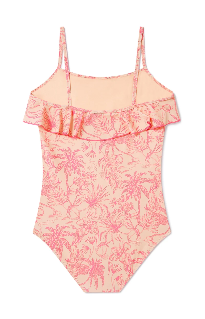 Boardies Kids Peach Please One Piece Swimsuit