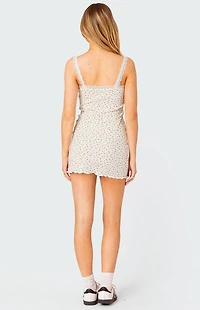 Edikted Kensley Printed Mini Dress