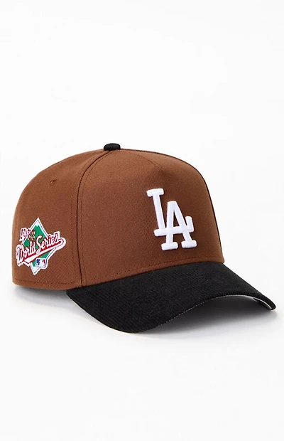 New Era LA Dodgers Tiramisu A-Frame 9FORTY Snapback Hat