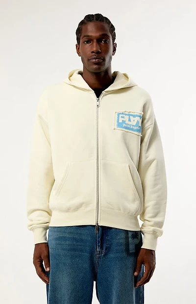 PLAY Palm ANGELS Graffiti Dual Zip-Up Hoodie