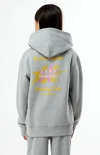 Pacsun Kids Heather Grey 1998 Marathon Hoodie