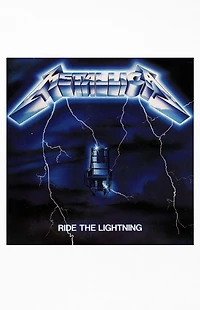 Metallica Ride The Lightning Vinyl Record