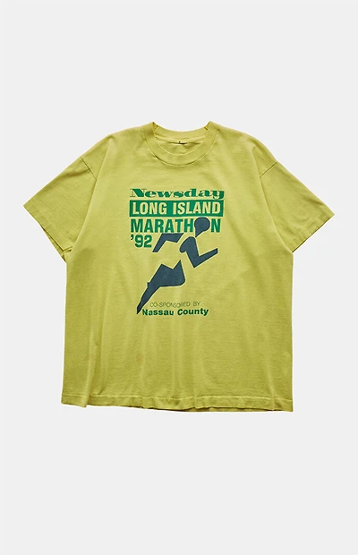 PS VINTAGE 90s Newsday Island Marathon Graphic T-Shirt