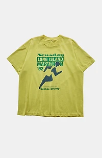 PS VINTAGE 90s Newsday Island Marathon Graphic T-Shirt