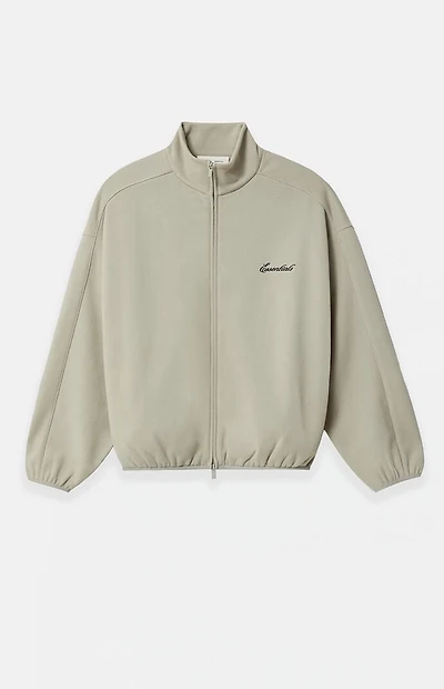 Fear of God ESSENTIALS Abbey Stone Modern Fleece Track Jacket