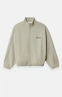 Fear of God ESSENTIALS Abbey Stone Modern Fleece Track Jacket