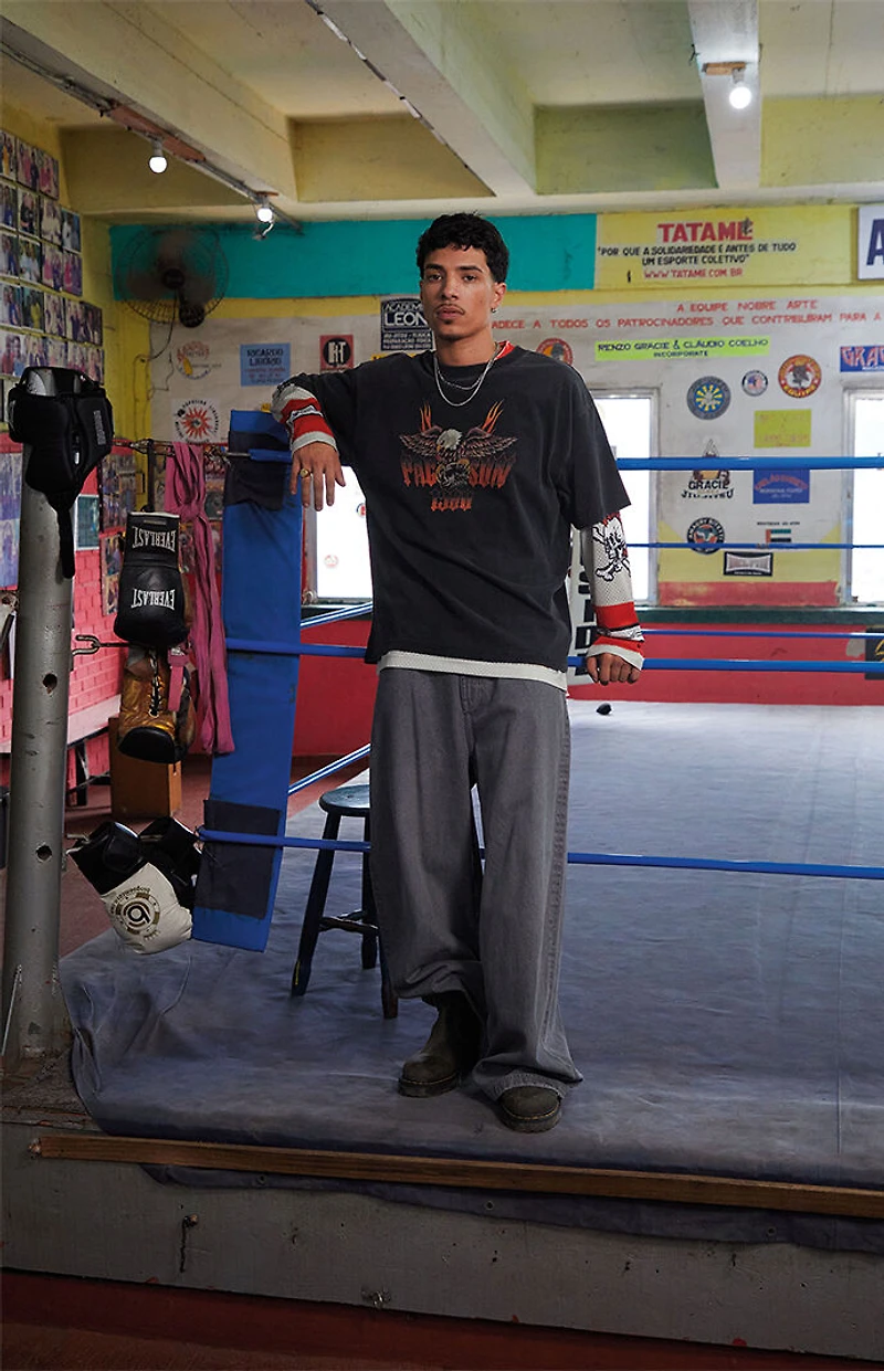 Pacsun Eagle Skull T-Shirt