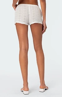Edikted Jael Eyelet Shorts
