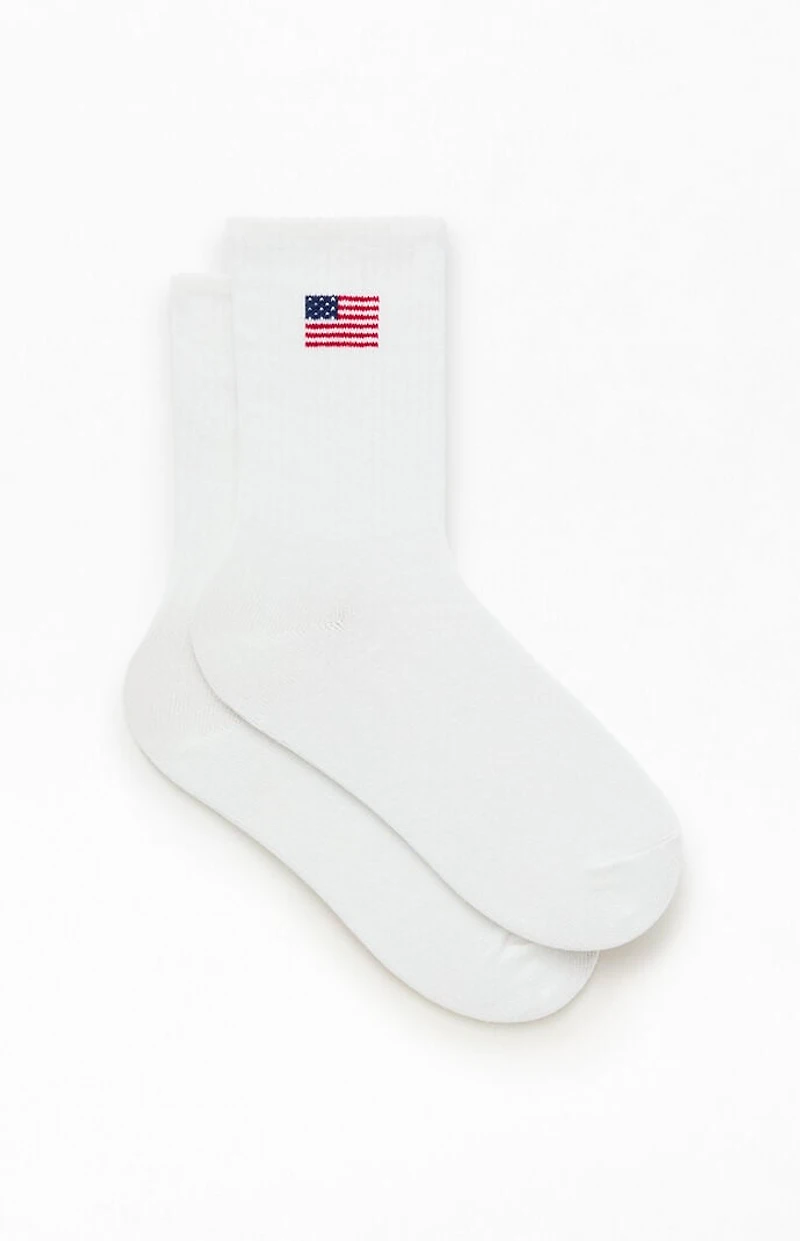 John Galt American Flag Crew Socks