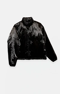 Fear of God ESSENTIALS Metallic Black Puffer Jacket