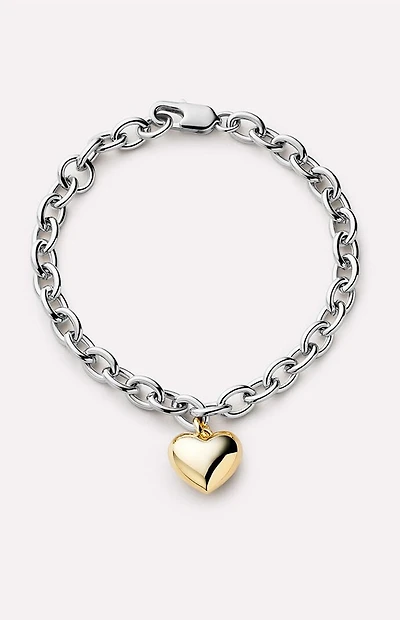 Ana Luisa Lev Two-Tone Chain Bracelet