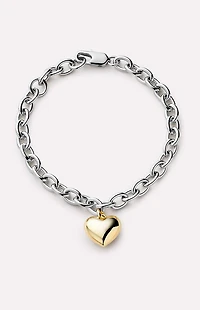 Ana Luisa Lev Two-Tone Chain Bracelet