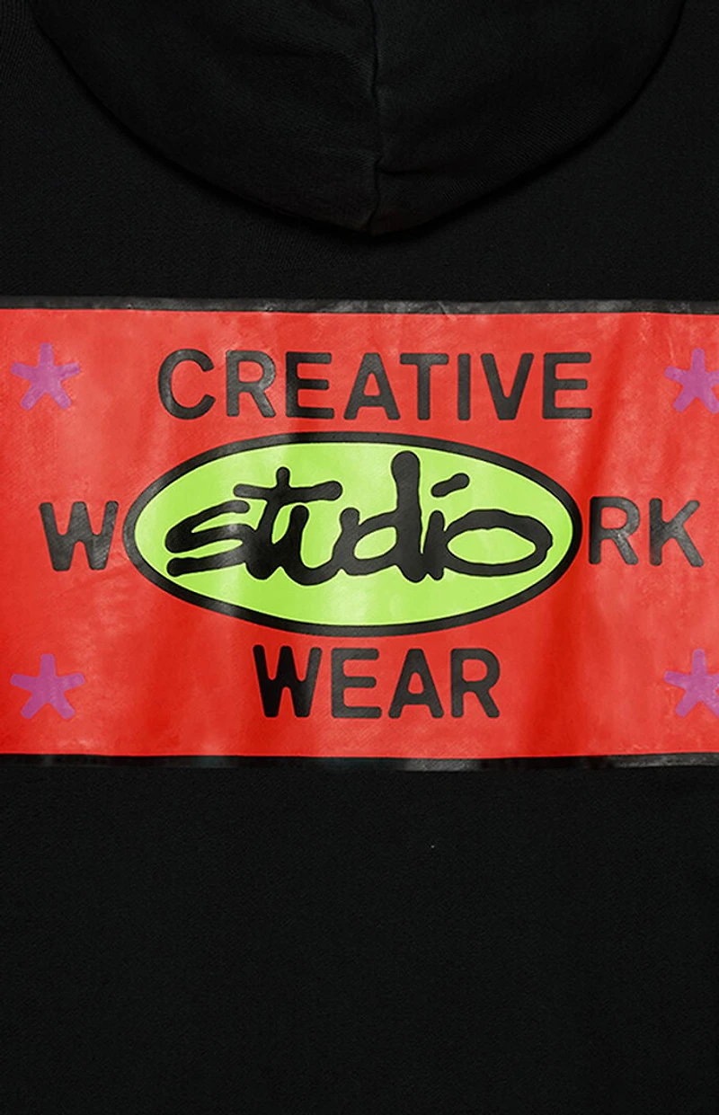 Studio by Supervsn Label Logo Hoodie