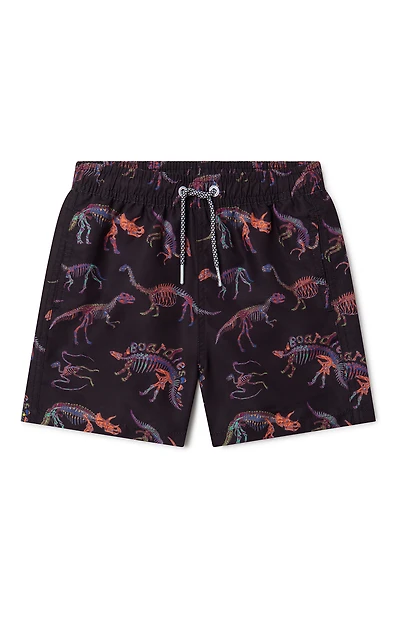 Boardies Kids Dino Bones 5.5" Swim Trunks