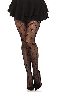 Leg Avenue Costume Valentina Heart Fishnet Tights
