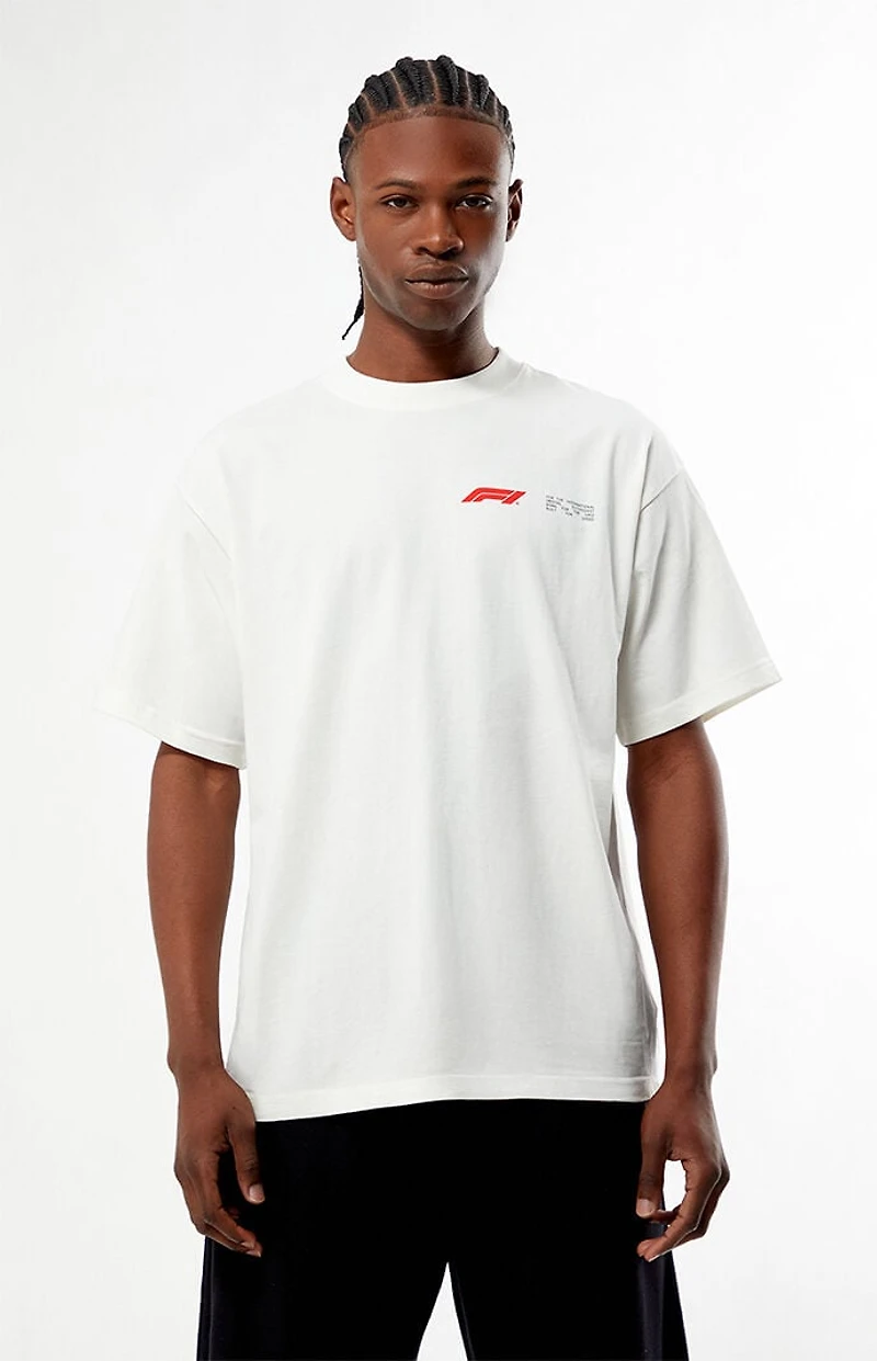 Formula 1 x Pacsun Ghost Grid T-Shirt