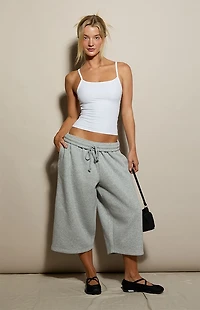 Pacsun Ultra Soft Fleece Cropped Sweat Shorts