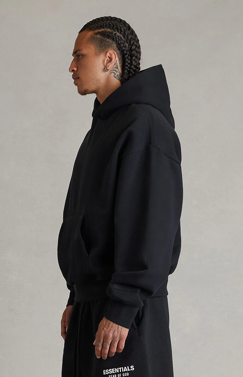 Fear of God ESSENTIALS Vintage Black & White Classic Hoodie