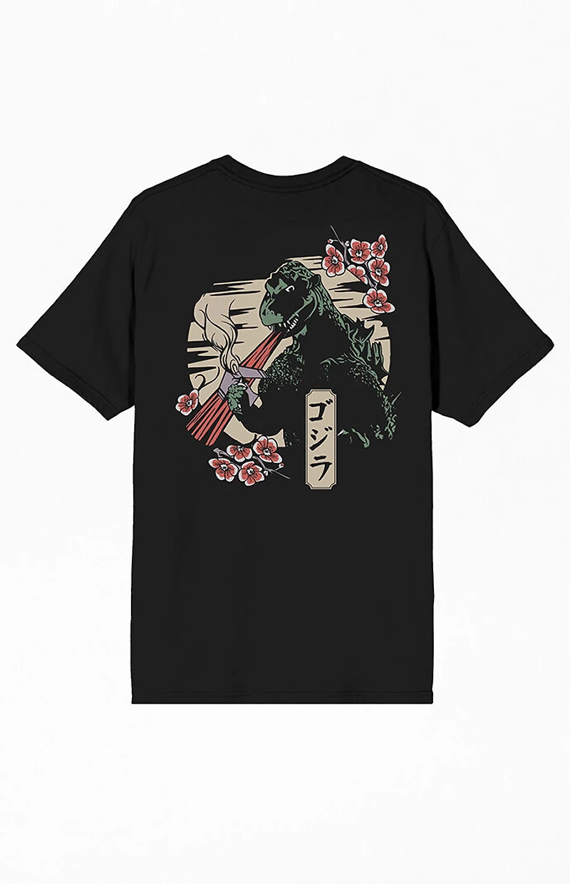 Godzilla Cherry Blossoms T-Shirt