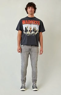 Pacsun Bryce Stacked Skinny Jeans Stretch Gray