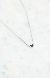 John Galt Silver Heart Choker