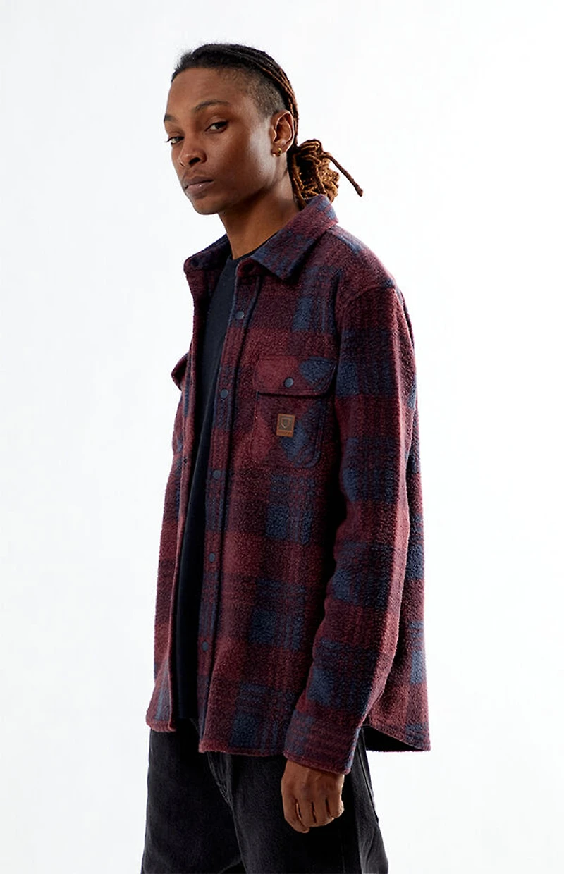 Brixton Bowery Arctic Stretch Fleece Shirt
