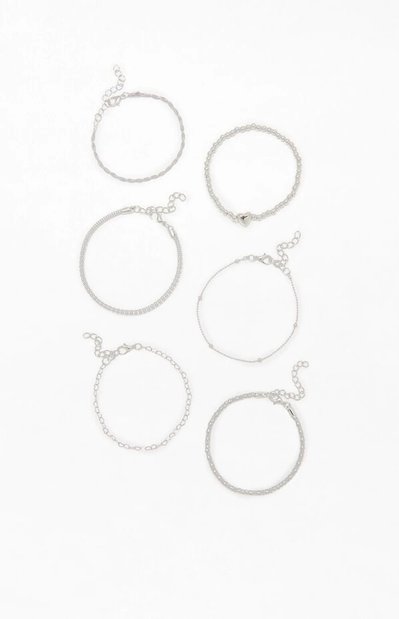 LA Hearts 6 Pack Harley Bracelets