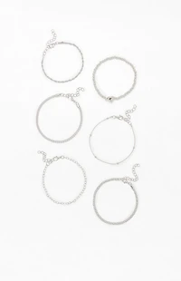 LA Hearts 6 Pack Harley Bracelets