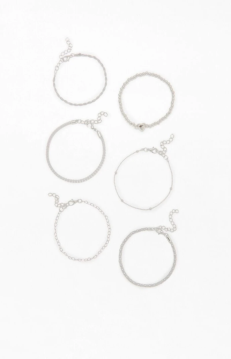 LA Hearts 6 Pack Harley Bracelets