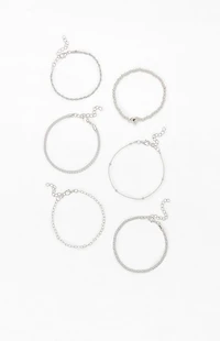 LA Hearts 6 Pack Harley Bracelets