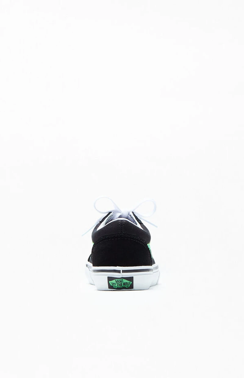 Vans Kids Green Slime Old Skool Shoes