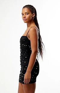 MINKPINK Stella Mesh Mini Dress