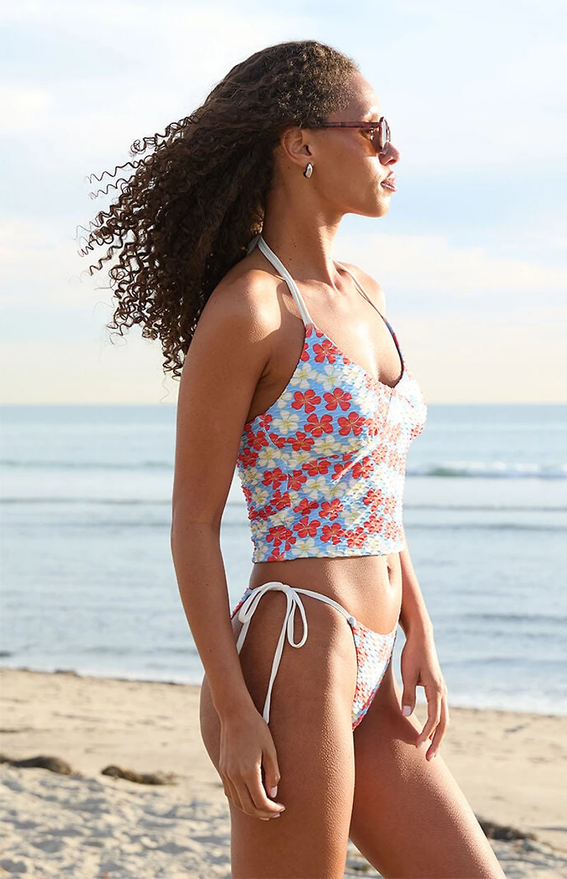 Dippin' Daisy's x Pacsun Floral Bondi Tie Side Bikini Bottom