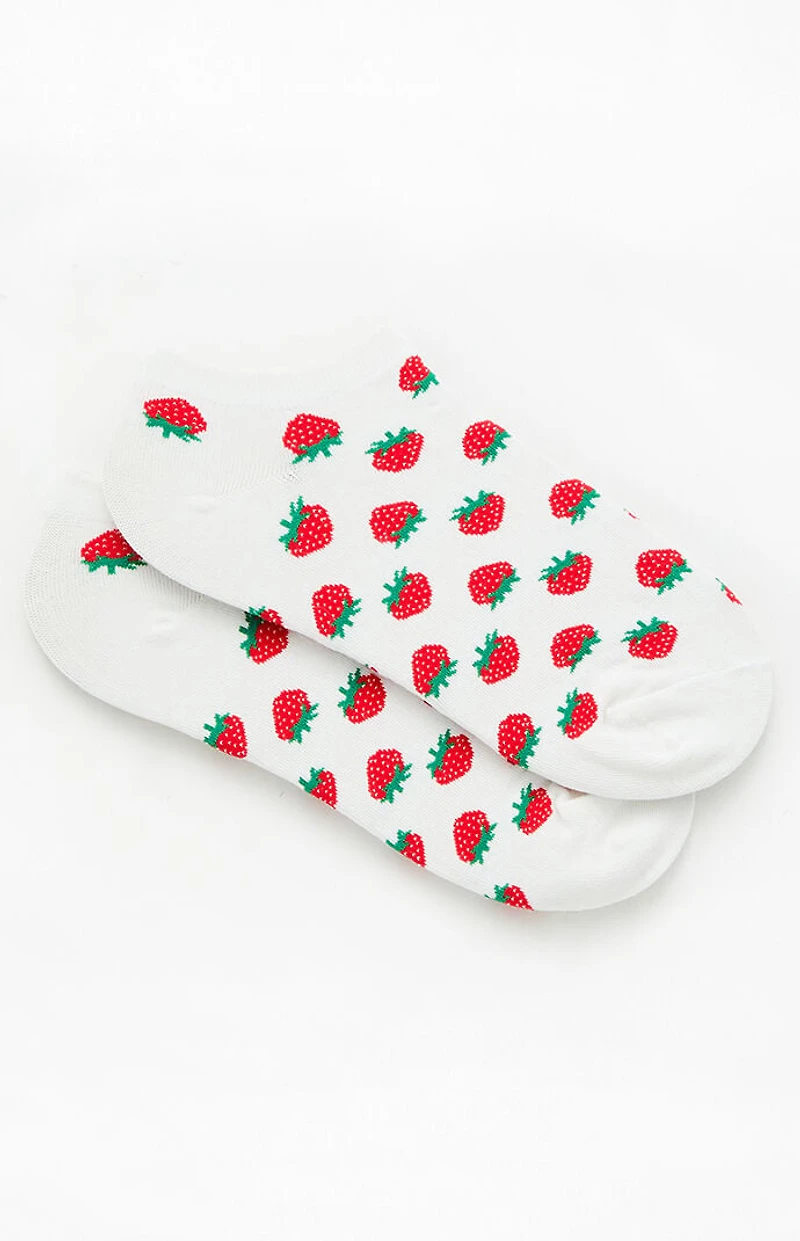 John Galt Strawberry Ankle Socks
