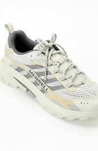 Merrell Cream & Navy Moab Speed Sneakers