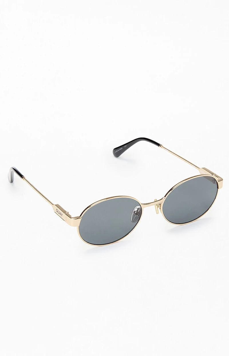 Quay Anyways Round Sunglasses