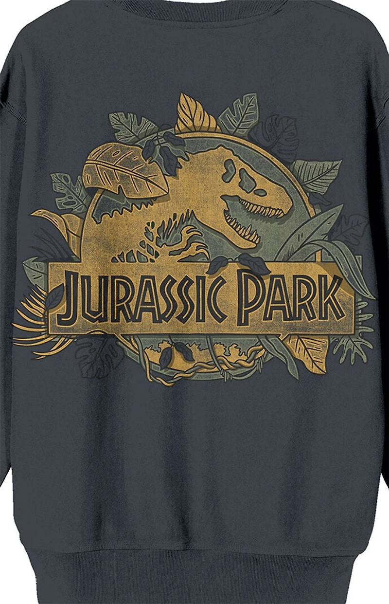 Jurassic Park Classic Logo Crew Neck Sweatshirt