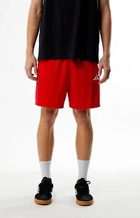 adidas Red Tiro Shorts