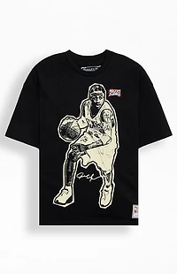 Mitchell & Ness Allen Iverson 76ers Blockbuster T-Shirt