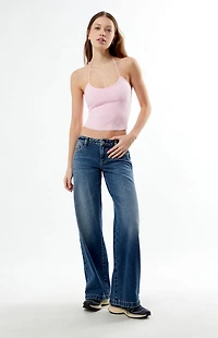 LA Hearts Halter Sweater Tank Top