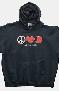 PS VINTAGE 2010s Peace Love Twilight Pullover Hoodie