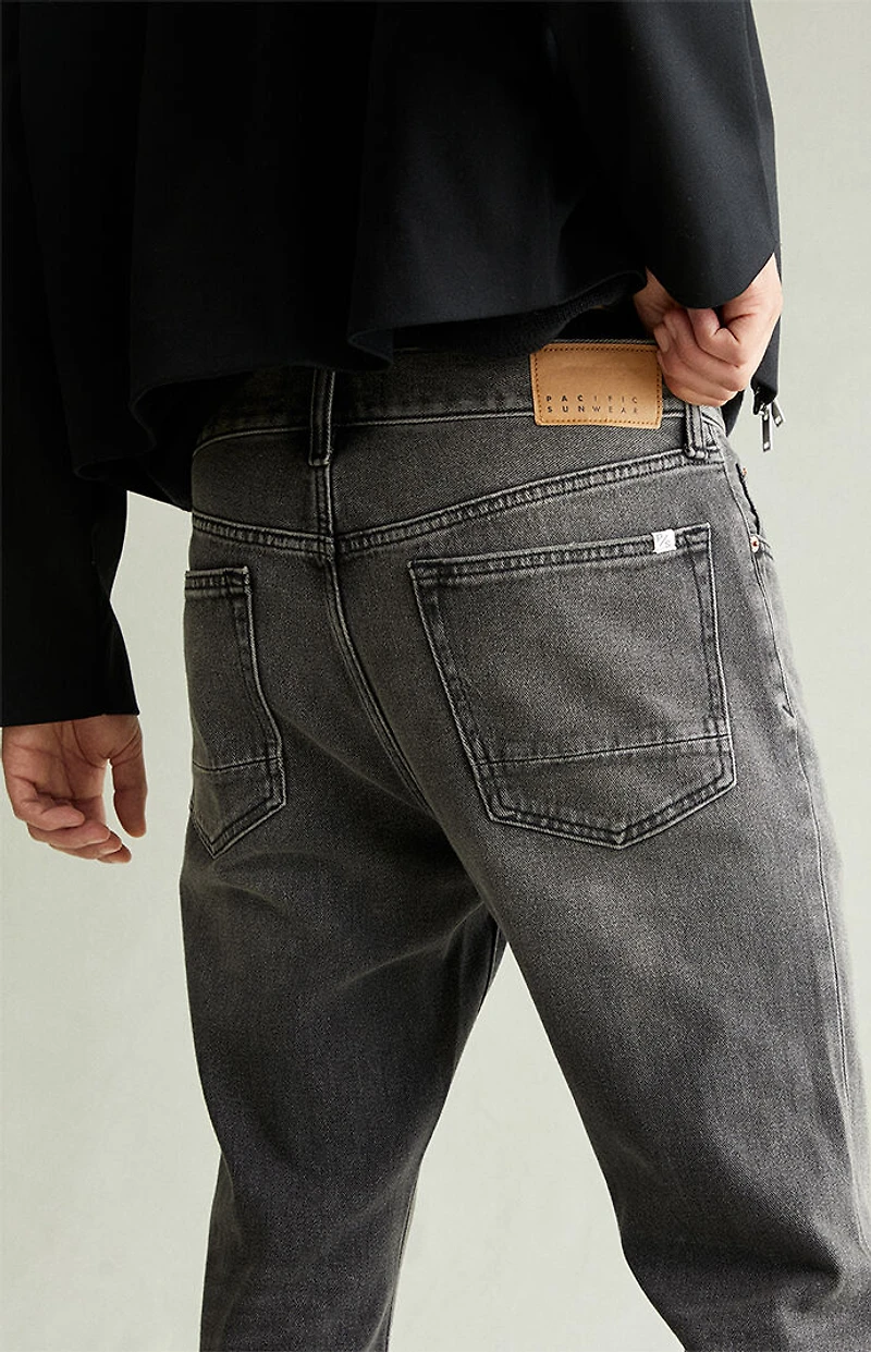 Pacsun Jordan Baggy Bootcut Jeans Washed Black