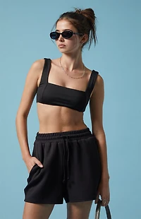 PAC 1980 Active Black Sweat Shorts