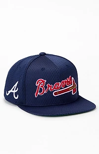 Mitchell & Ness Atlanta Braves Meshed Up Snapback Hat