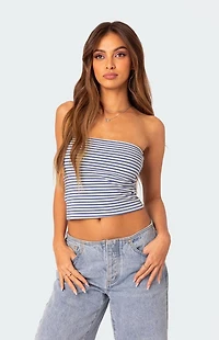 Edikted Lilah Striped Tube Top