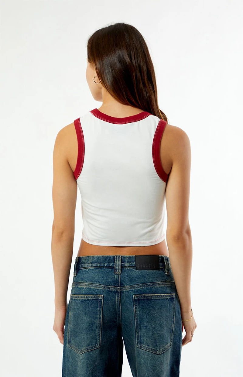 WILD COLLECTIVE x Pacsun University of Alabama Roll Tide Cropped Tank Top