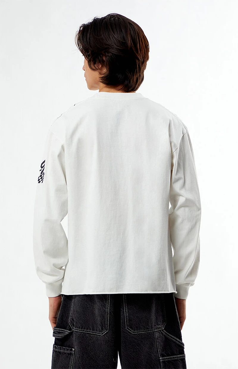 Pacsun New York Racing Cropped Long Sleeve T-Shirt