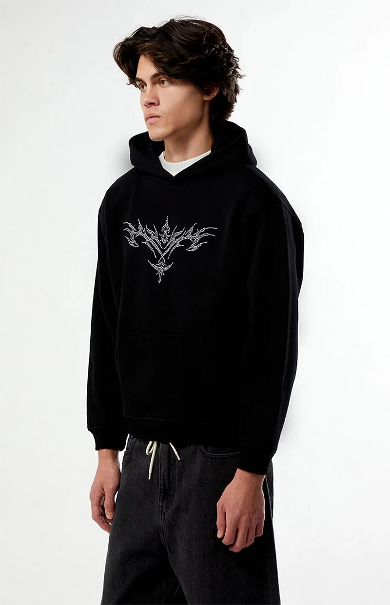 Pacsun Cyber Rhinestone Hoodie