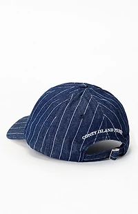Coney Island Picnic Pinstripe Denim NY Rugby League Dad Hat